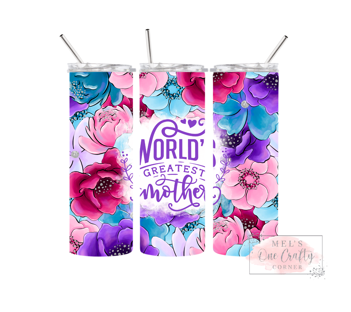 Sublimation Print Tumbler - Greatest Mother