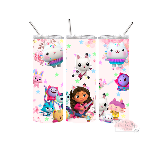 Sublimation Print Tumbler - Gabby 9