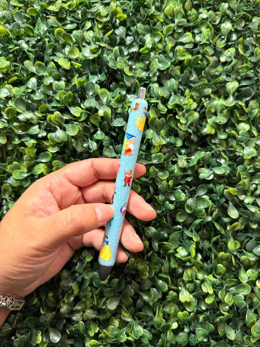 Snow White Glitter Pen