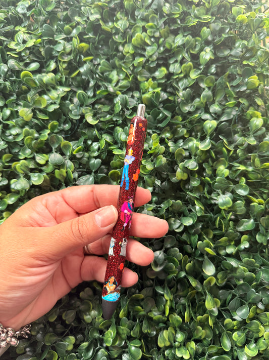 Pocahontas  Glitter Pen