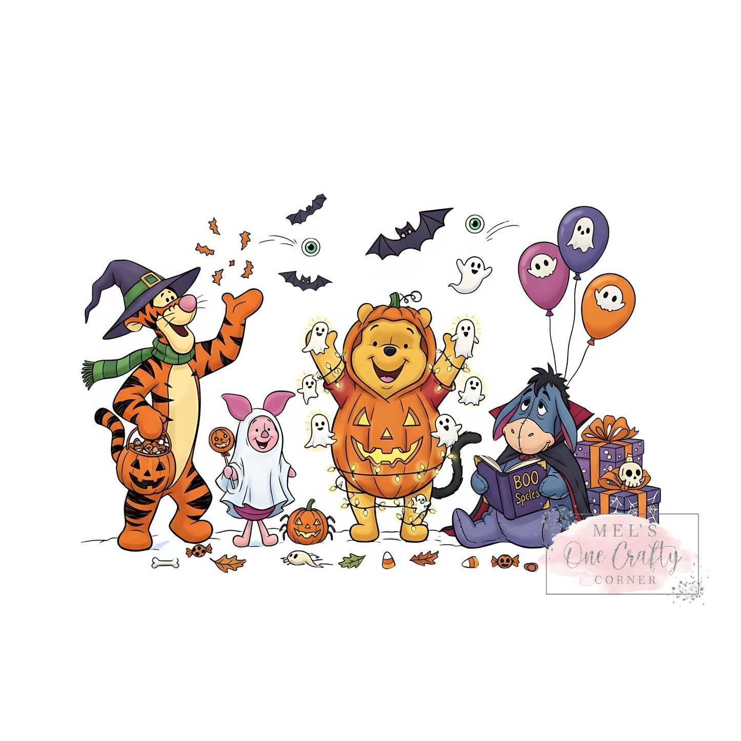 Pooh Halloween - DTF Transfer