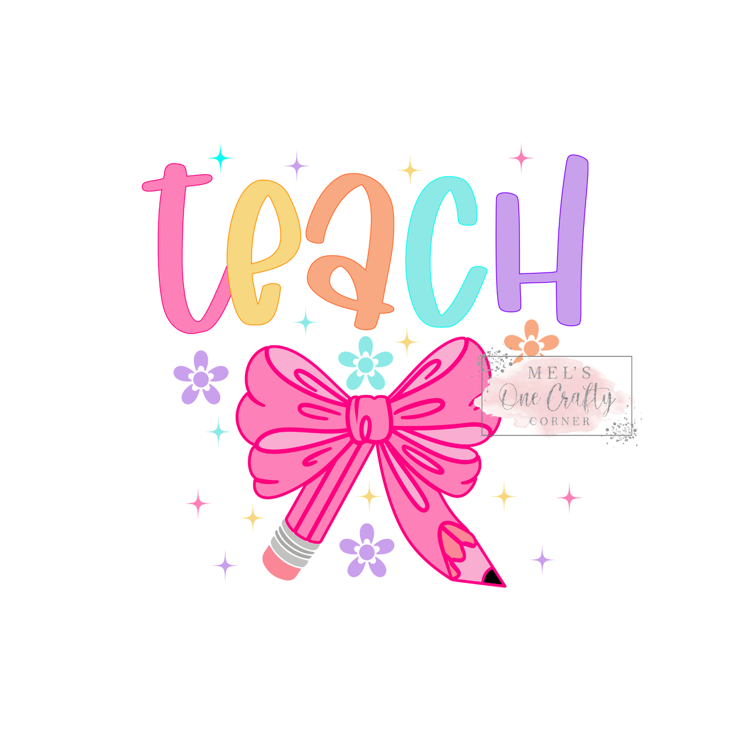 Preppy Teach - DTF Transfer