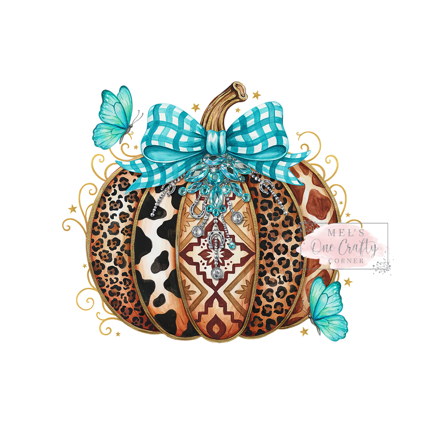 Western Pumpkin - DTF Transfer