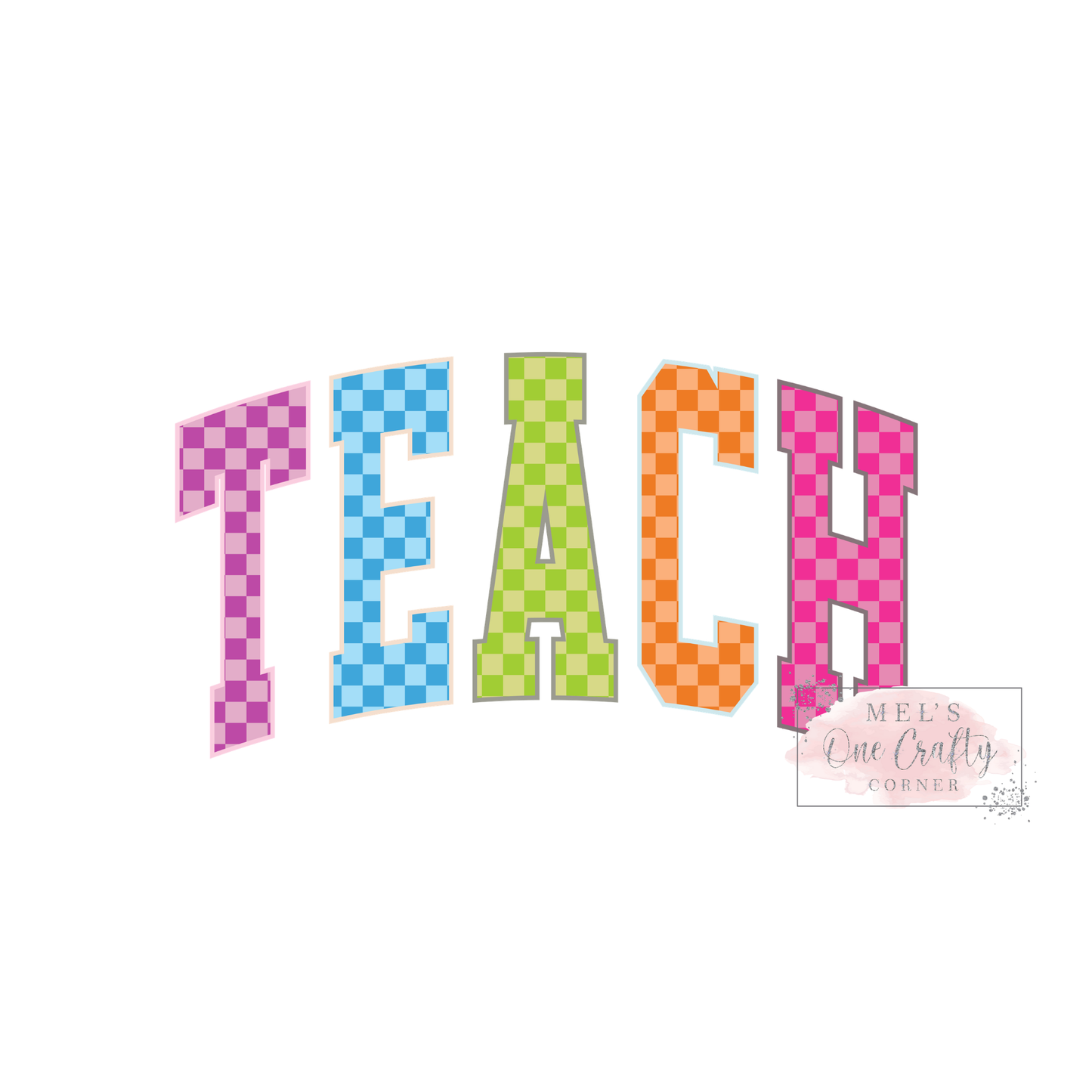 Teach Rainbow - DTF Transfer