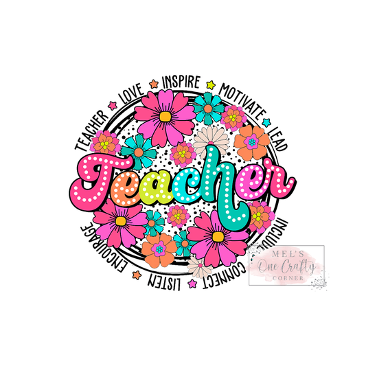 Teacher - DTF Transfer