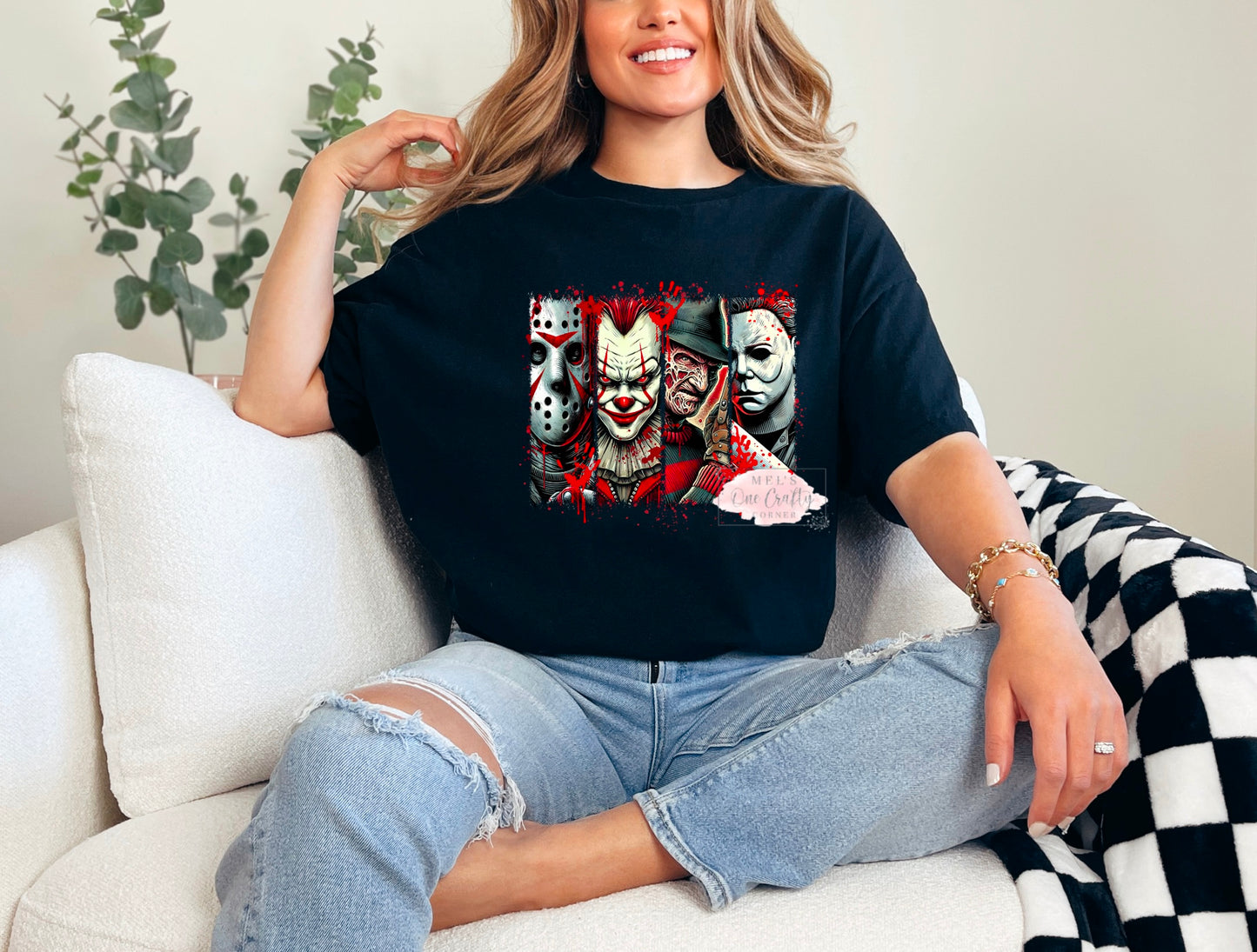 Unisex Halloween Mask Shirt