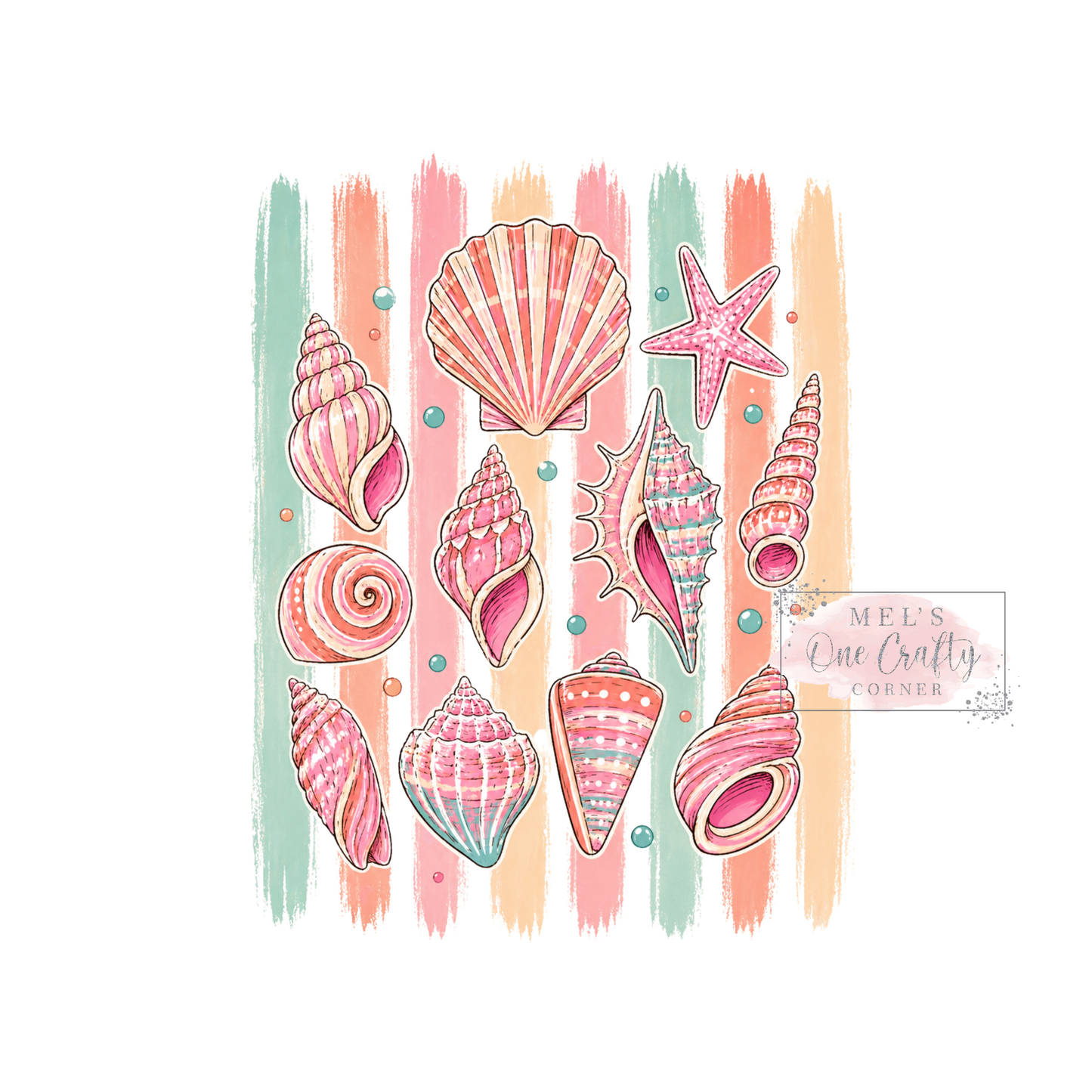 Ocean Shells - DTF Transfer