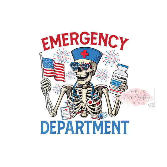 4th of July Emergency Department - DTF Transfer