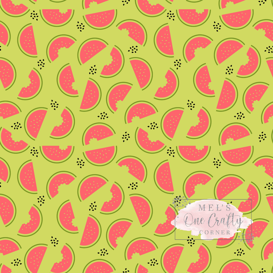 12x12 Vinyl Sheet - Watermelon Bites