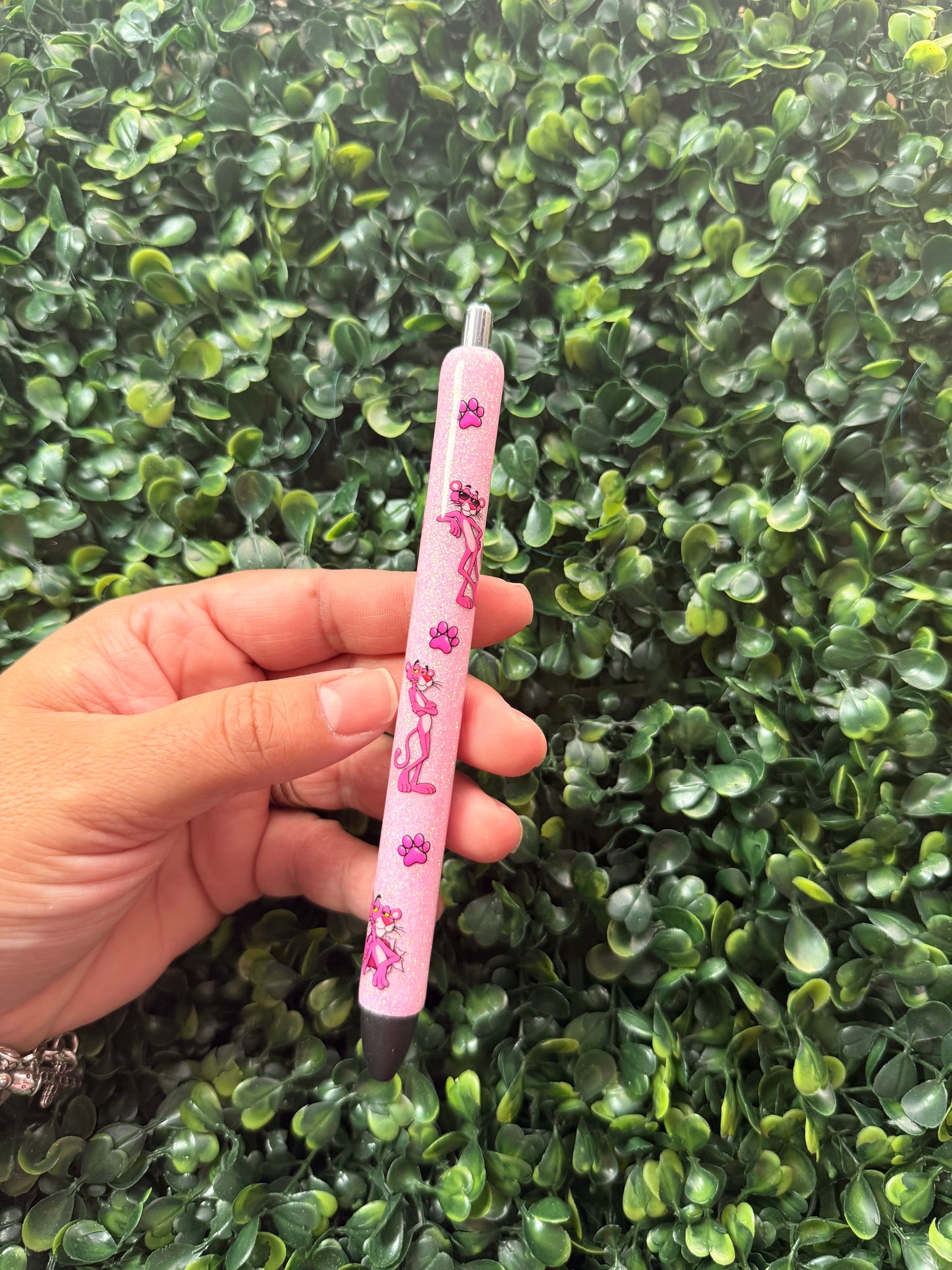 Pink Panther Glitter Pen