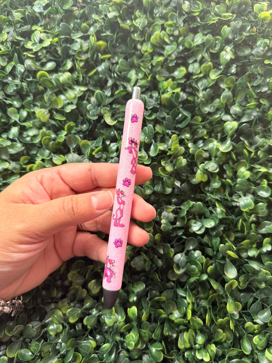 Pink Panther Glitter Pen