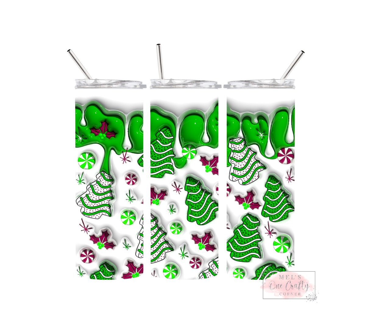 Green Trees Tumbler