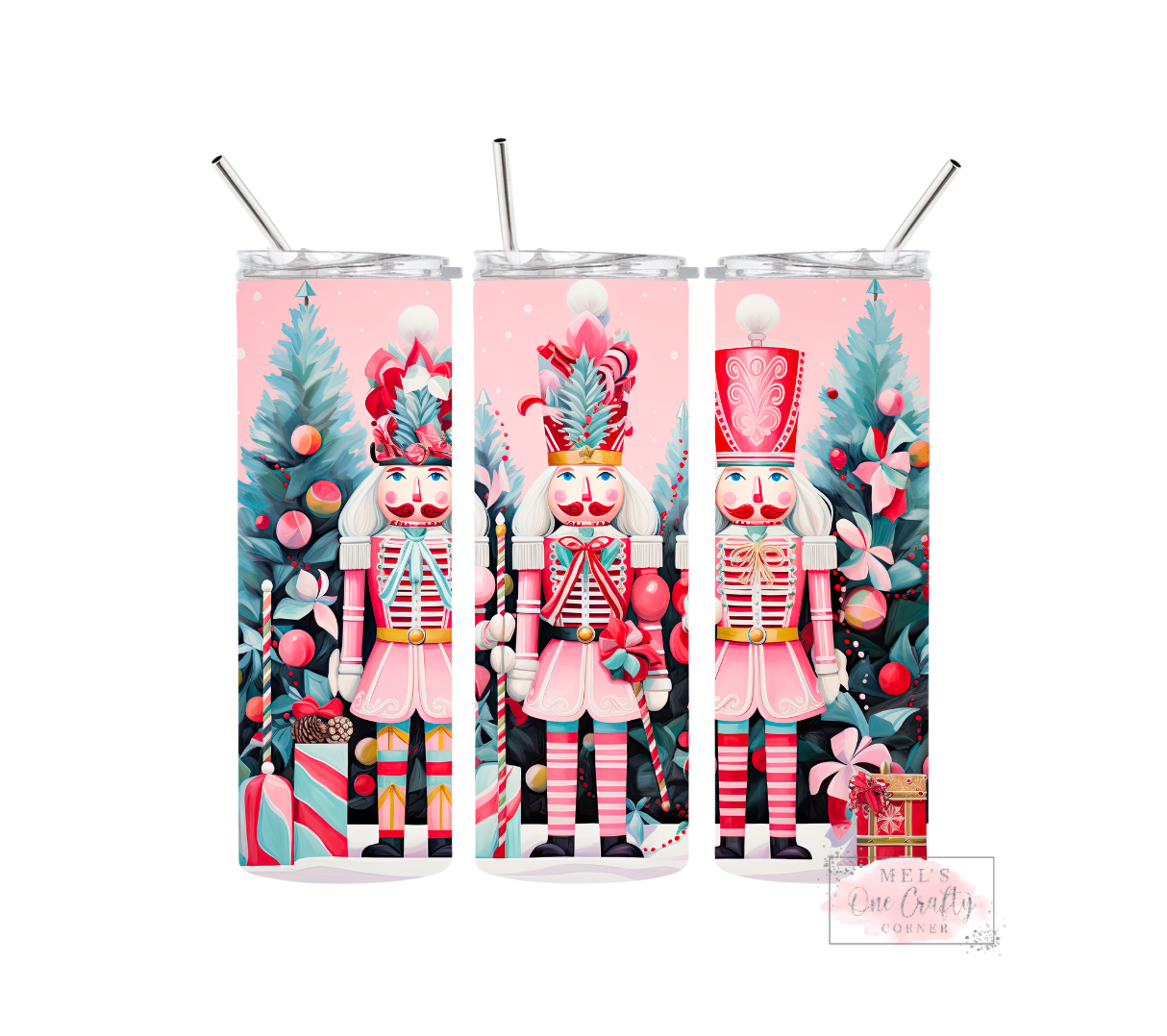 Pink Nutcracker Tumbler