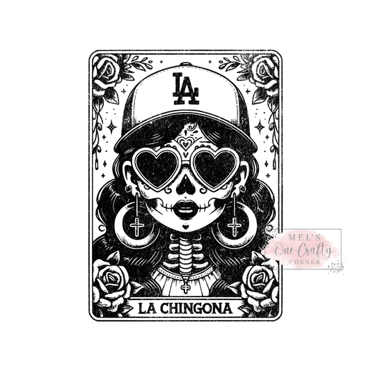 Chingona (black) - DTF Transfer