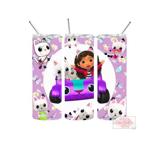 Sublimation Print Tumbler - Gabby 13