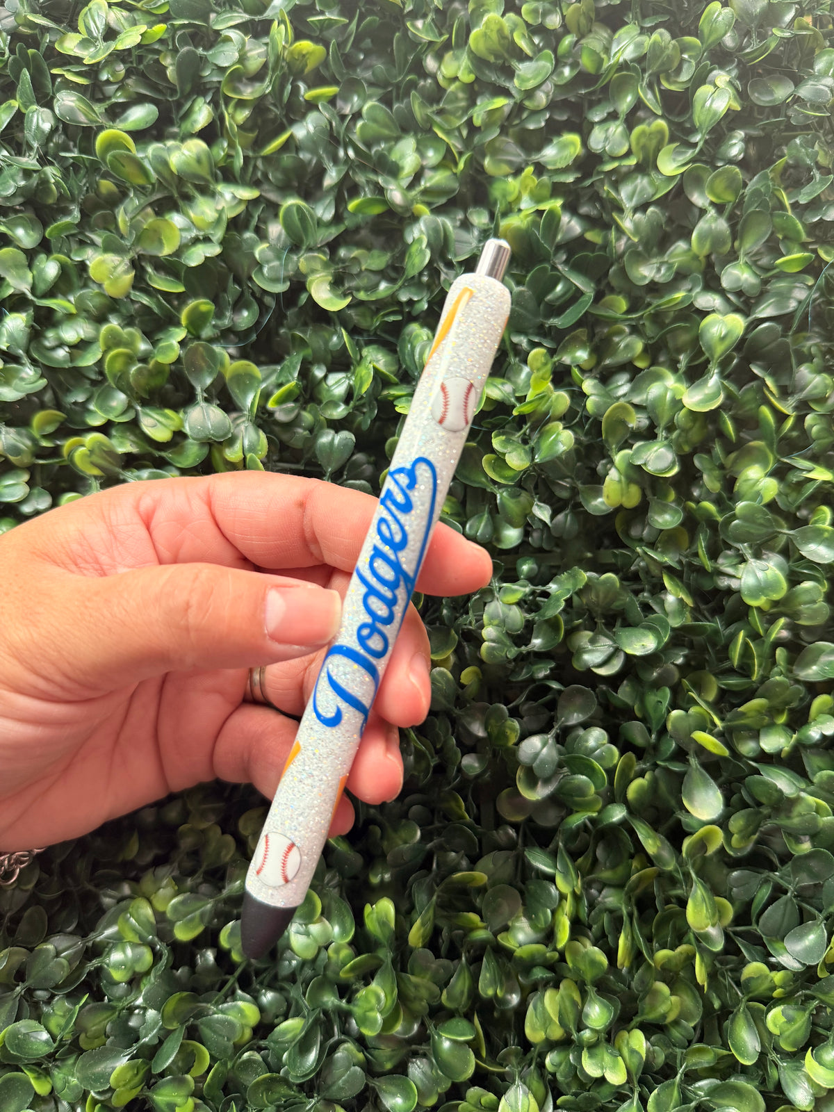 Custom Sports Glitter Pen