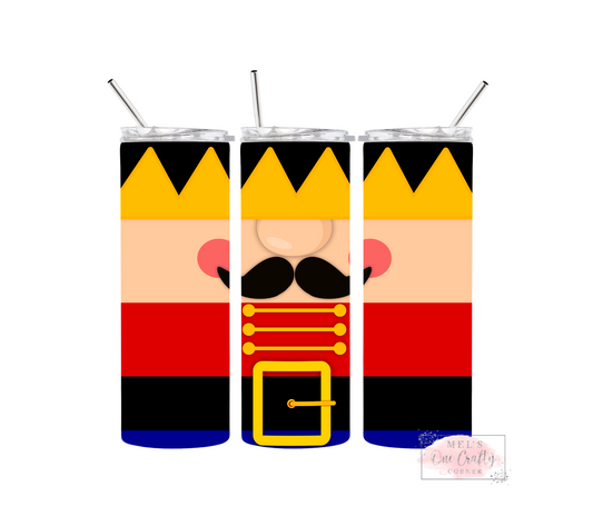 Sublimation Print Tumbler - X-Mas Nutcracker