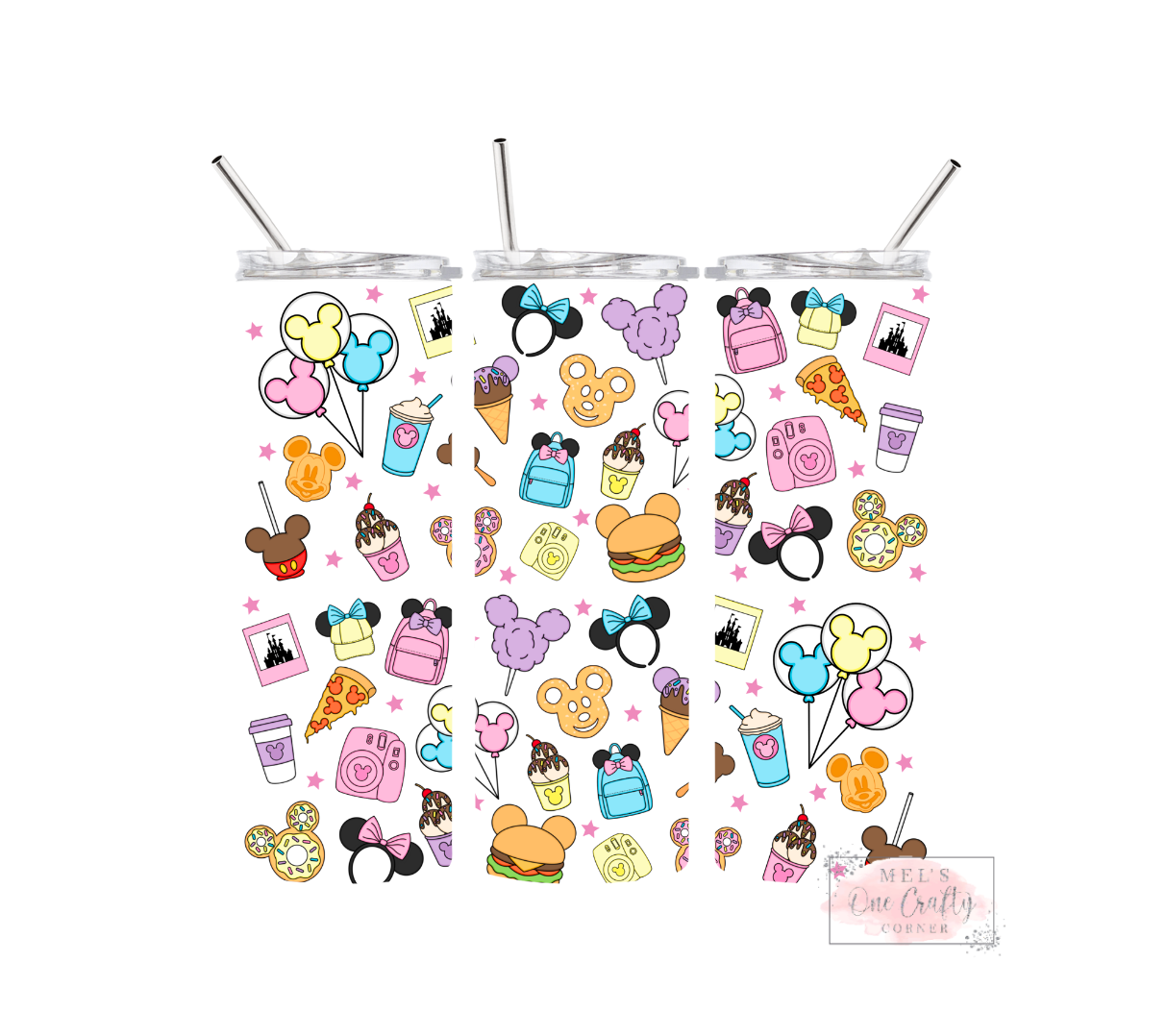 Sublimation Print Tumbler Wrap - Mouse Treats