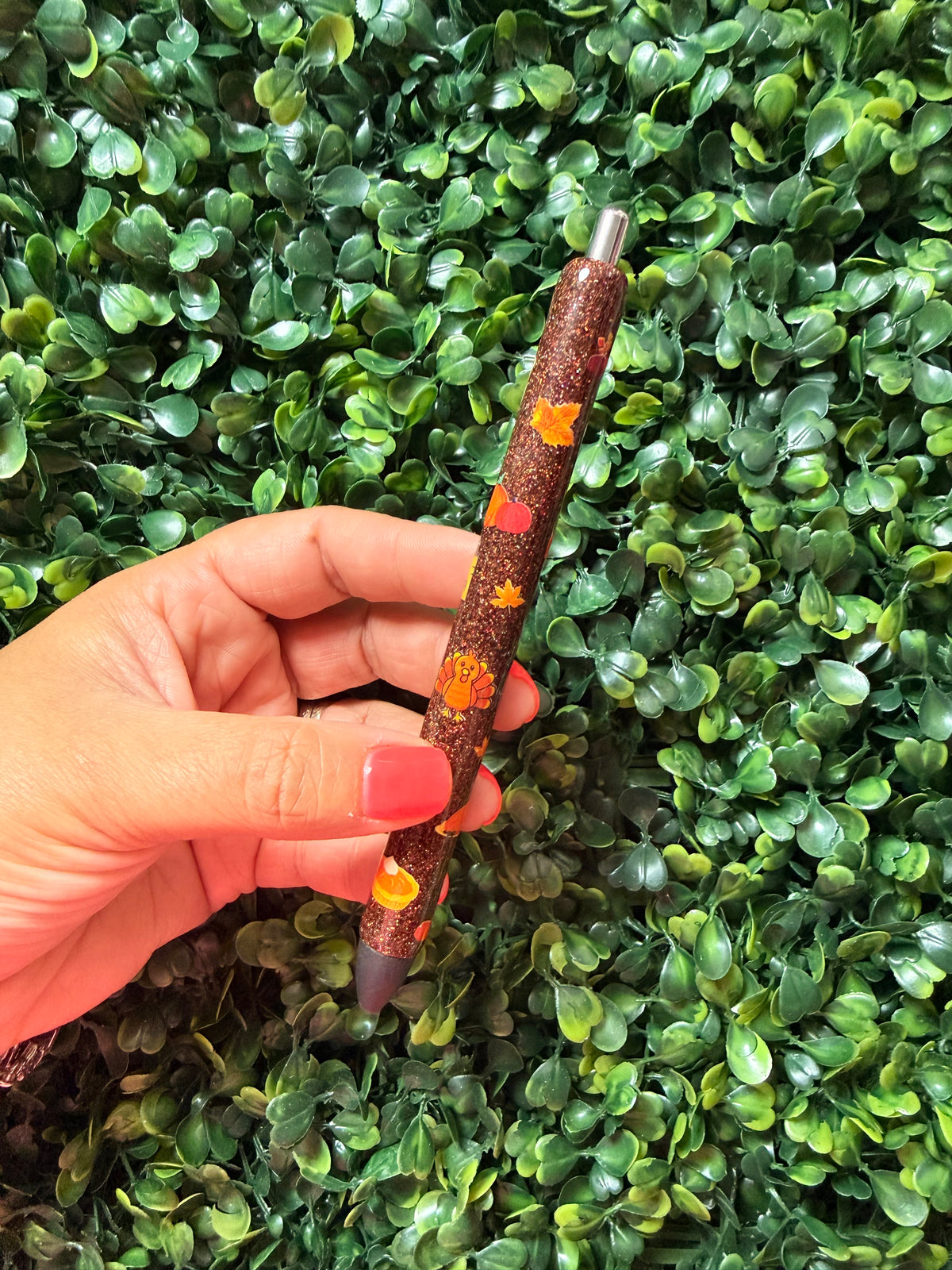 Fall Glitter Pen