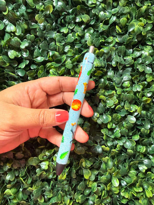 Lion King Glitter Pen