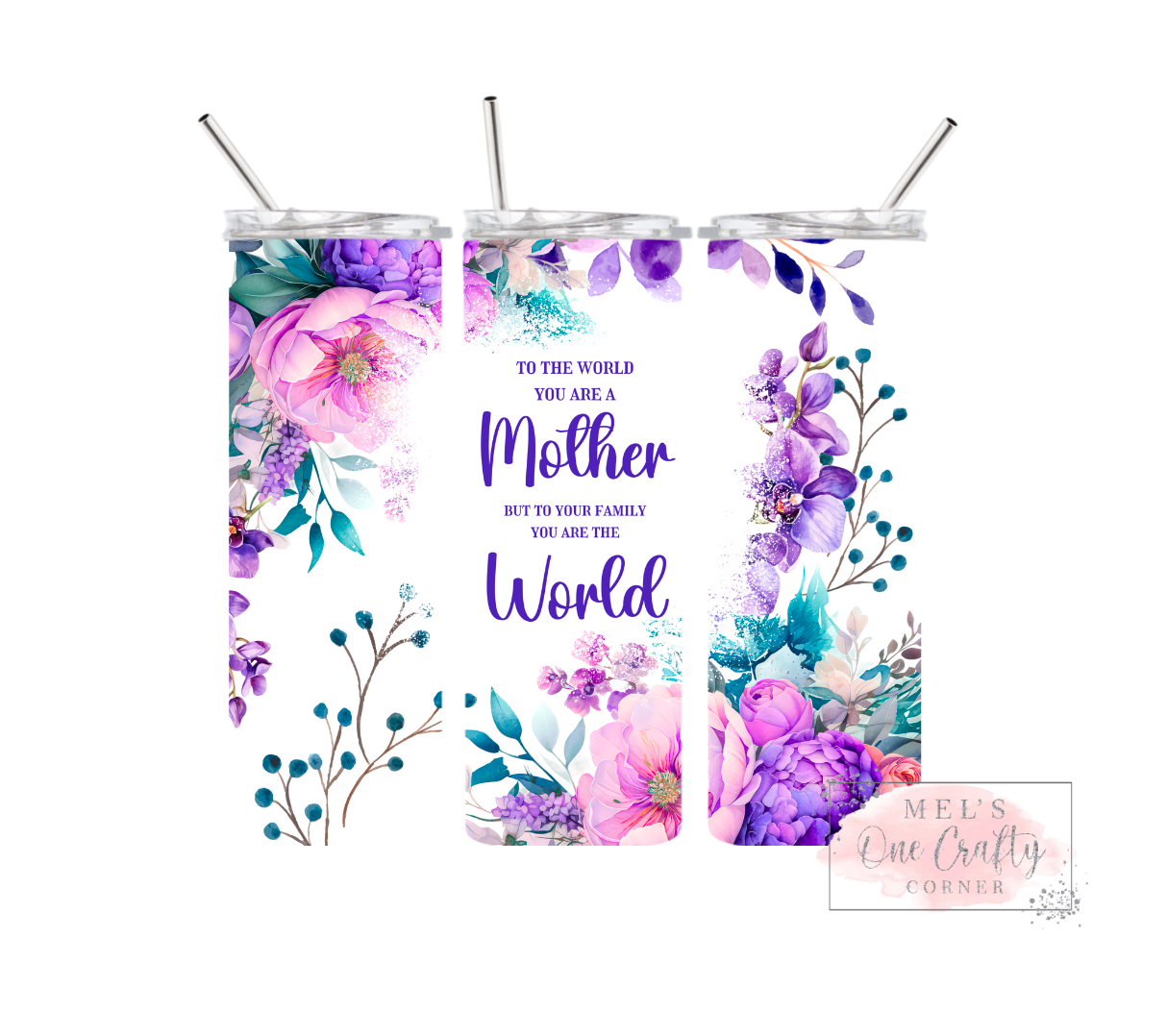 Sublimation Print Tumbler - Mother is the World