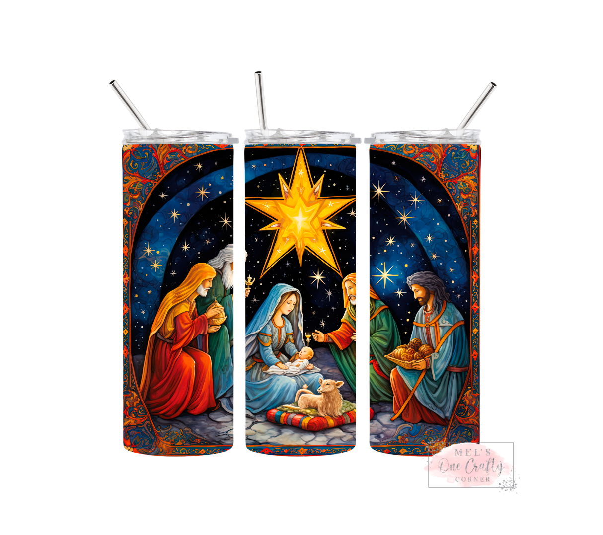 Christmas Nativity Tumbler