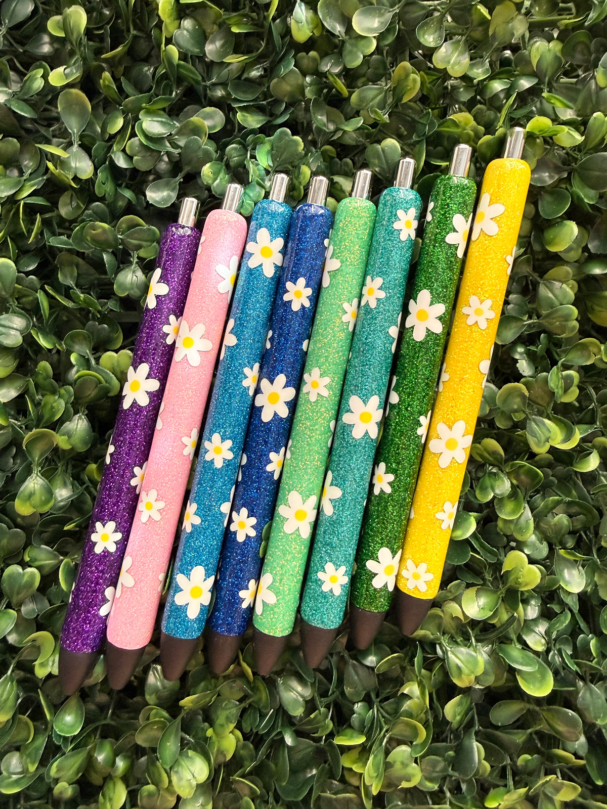 Sunflower Glitter Pen