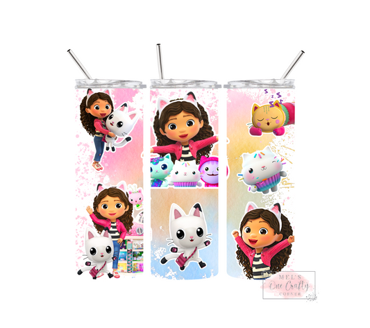 Sublimation Print Tumbler - Gabby 1