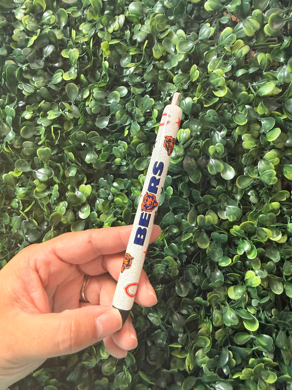 Custom Sports Glitter Pen