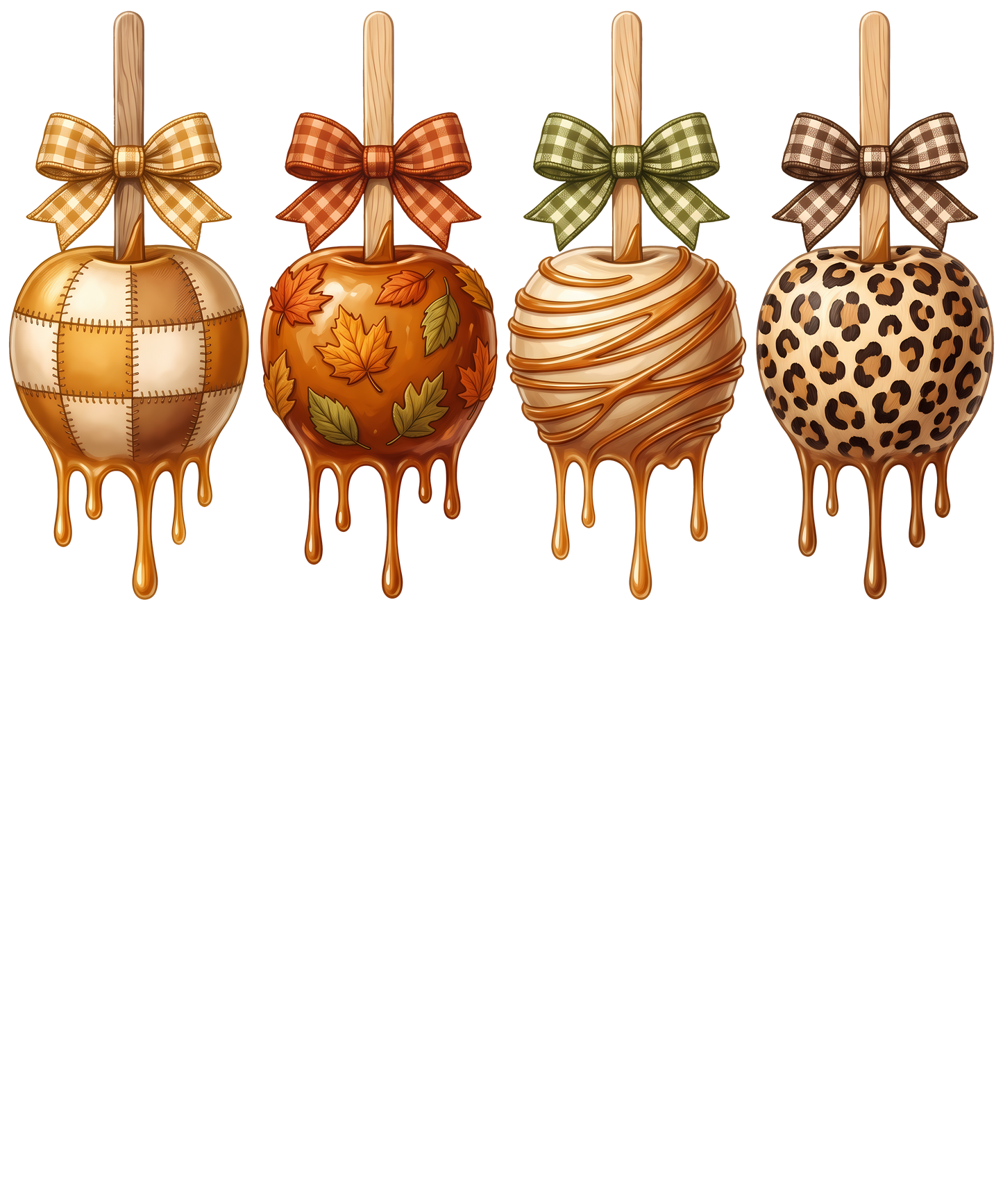 Carmel Apple Autumn Coquette - DTF Transfer