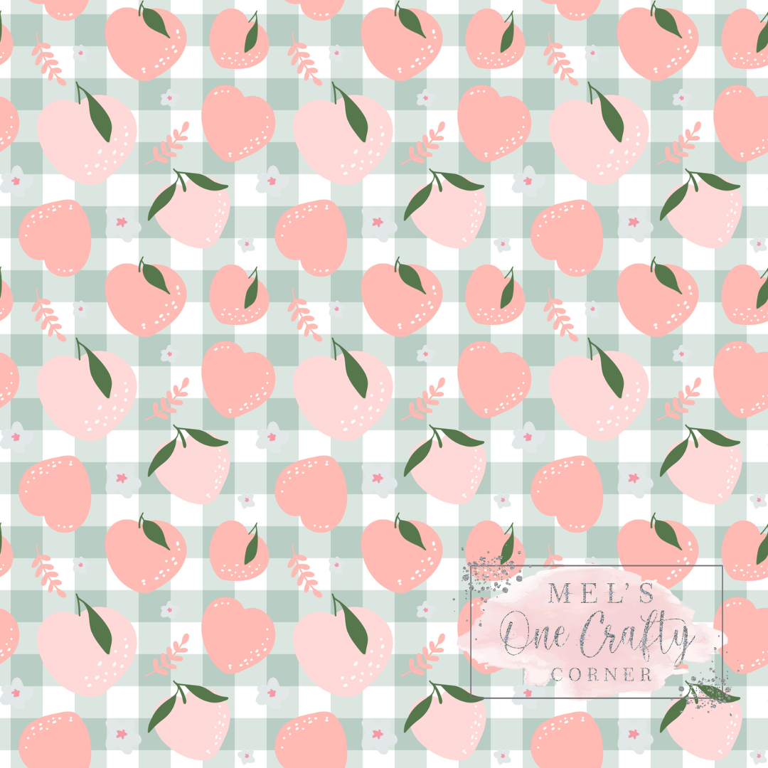 12x12 Vinyl Sheet - Plaid Peaces