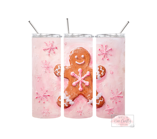 Sublimation Print Tumbler - Ginger Clay