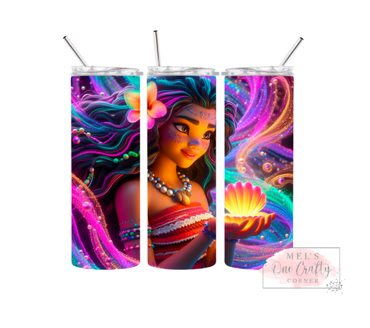 Sublimation Print Tumbler - Moana