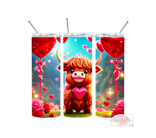 Sublimation Print Tumbler Wrap - V-Day Highland