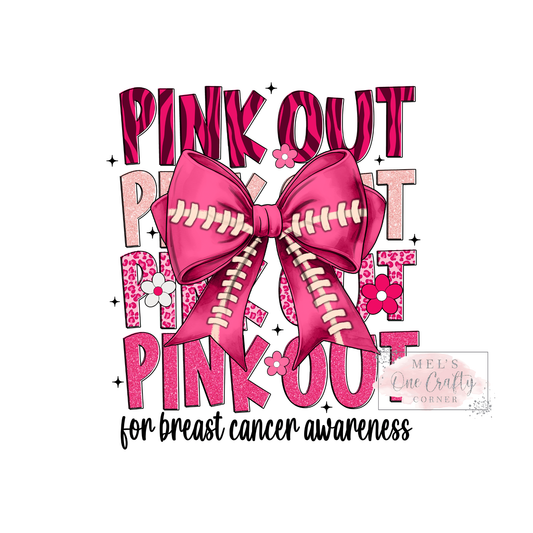 Pink Out - DTF Transfer