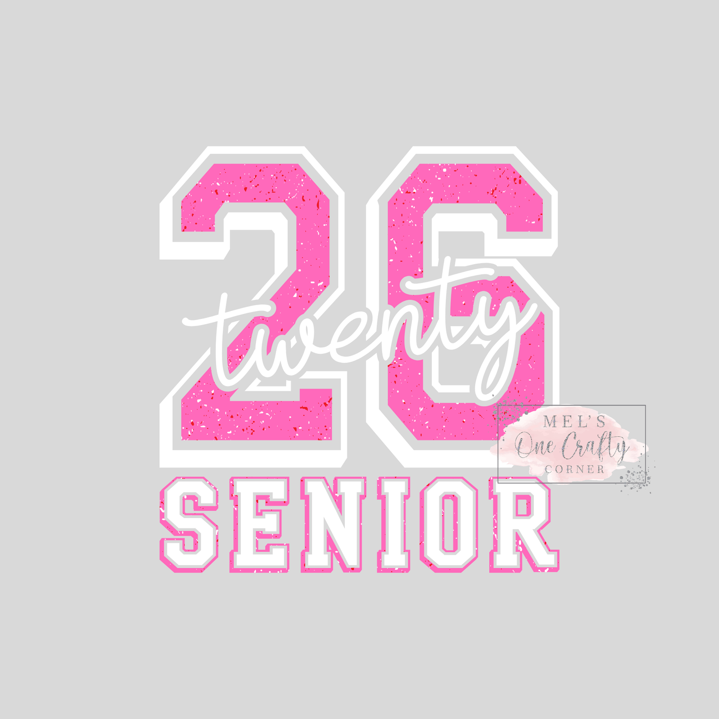 Senior 2026 Pink - DTF Transfer