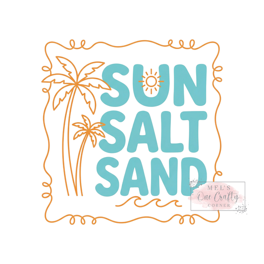 Summer Sun Salt Sand - DTF Transfer