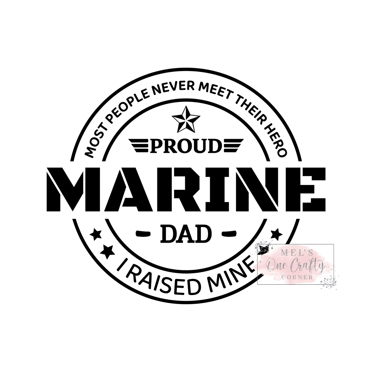 Marine Dad - DTF Transfer
