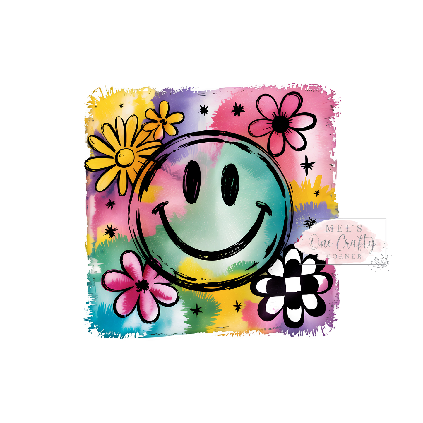 Watermark Smiley - DTF Transfer