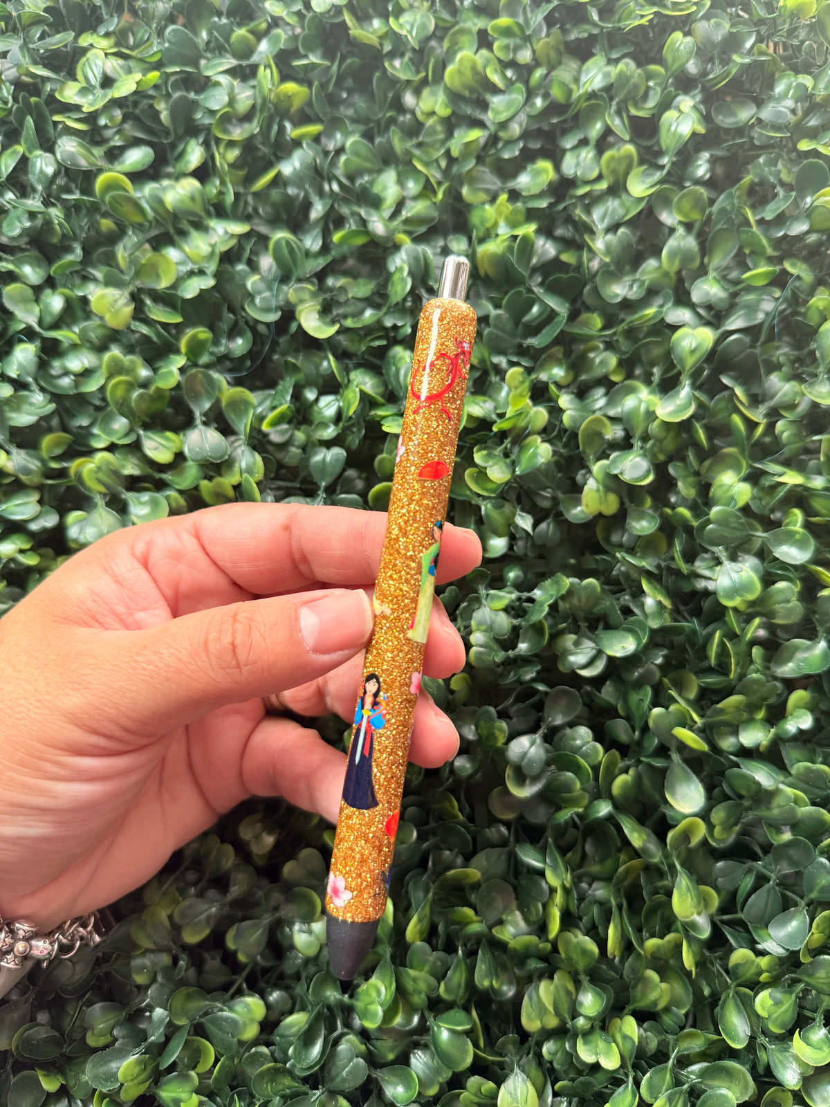 Mulan Glitter Pen
