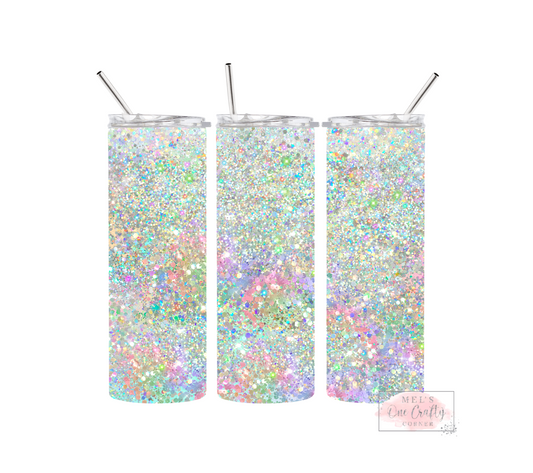 Sublimation Print Tumbler Wrap - Glitter