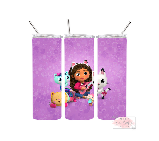 Sublimation Print Tumbler - Gabby 18