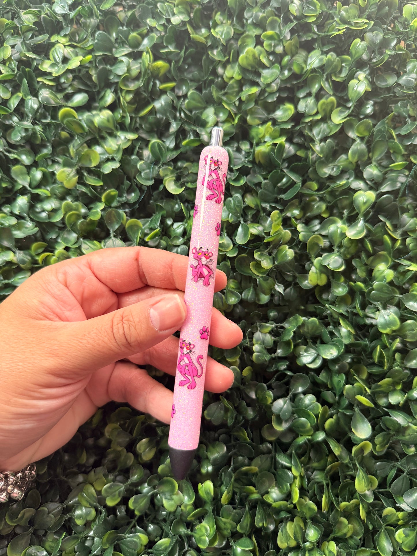Pink Panther Glitter Pen