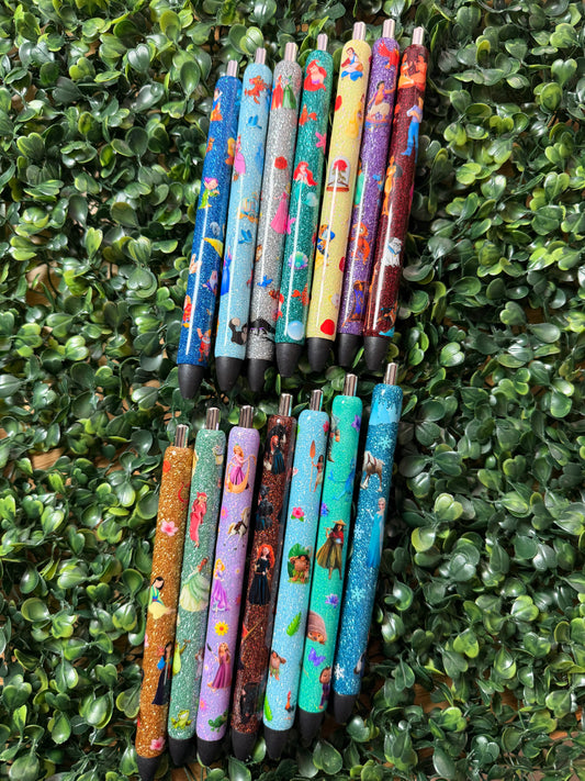 Princess Bundle Glitter Pen (14 pens)