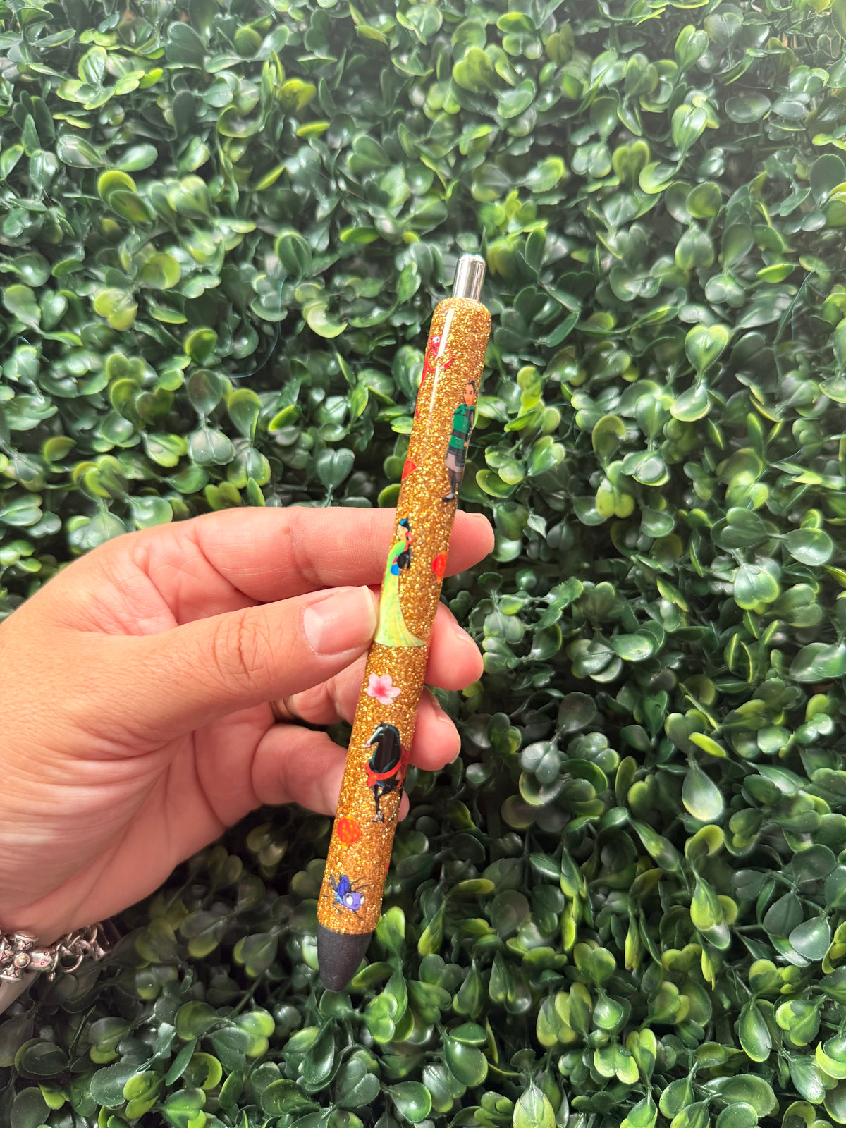 Mulan Glitter Pen