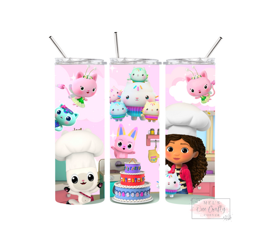 Sublimation Print Tumbler - Gabby 11