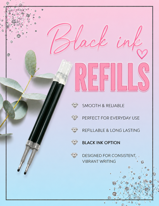 Black Pen Refills