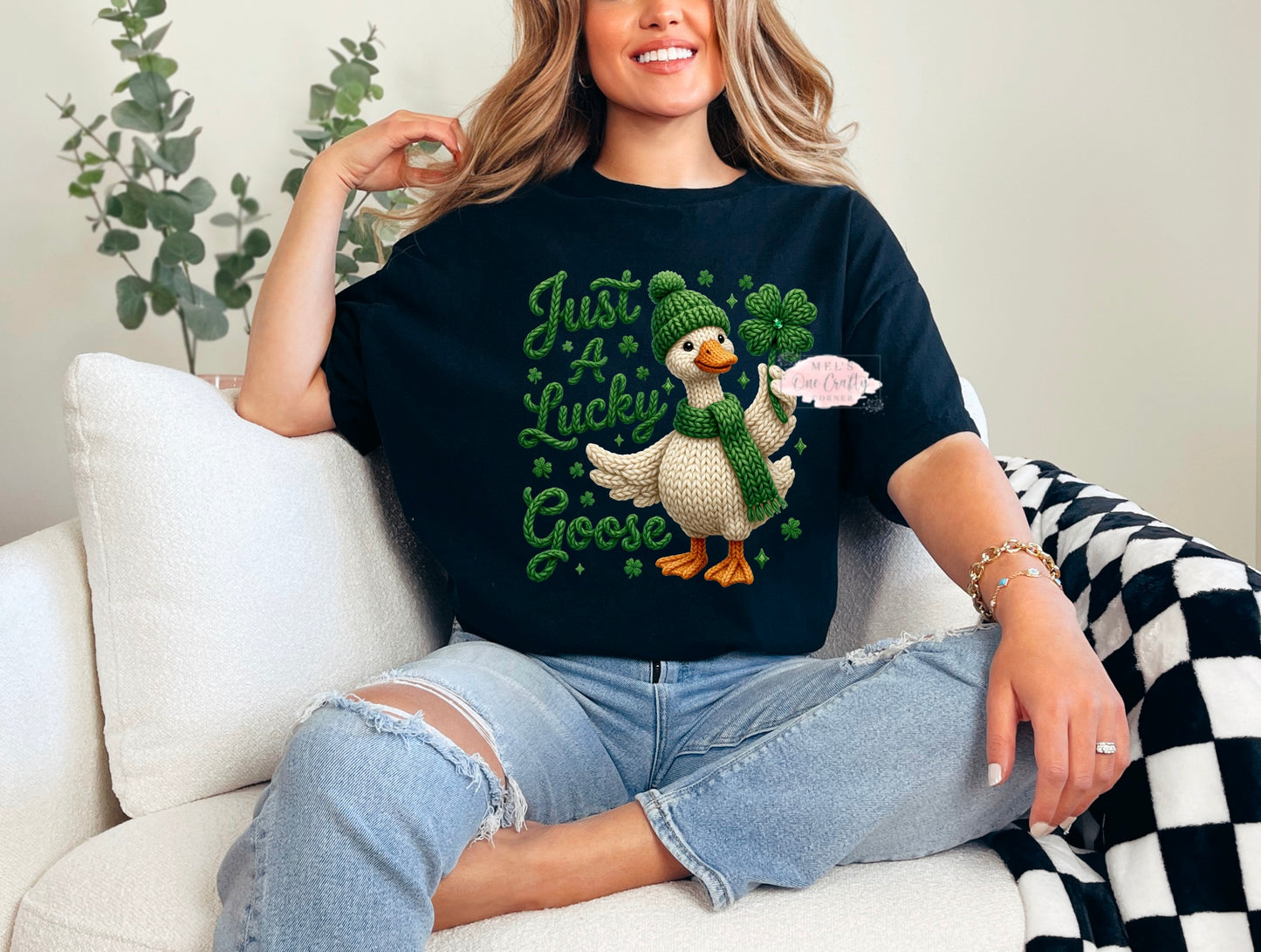 Lucky Goose Shirt or Sweatshirt