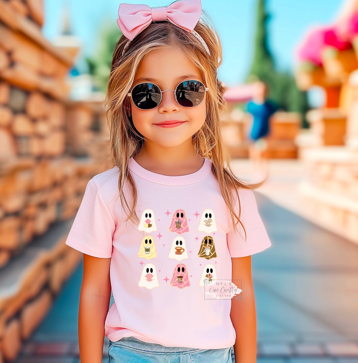 Girls Concha Ghost Shirt