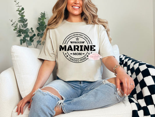 Proud Marine Mom Shirt